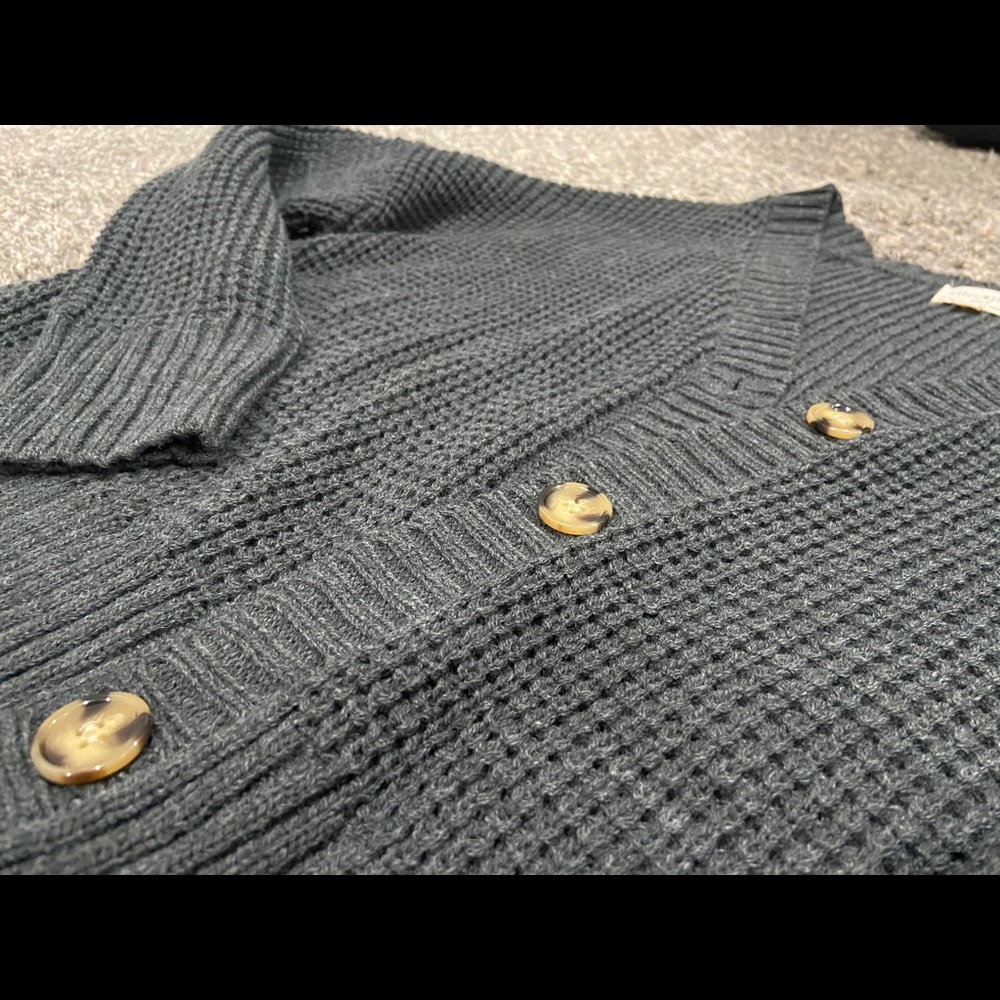 Gray Cardigan - Picture 3 of 4